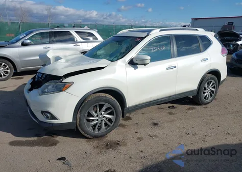 2015 Nissan Rogue Sl z USA, uszkodzony, nr VIN 5N1AT2MV7FC771149